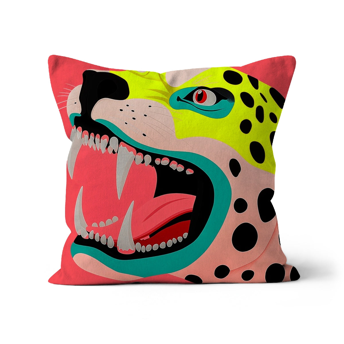 Boldly Sabre Tooth Cat Cushion