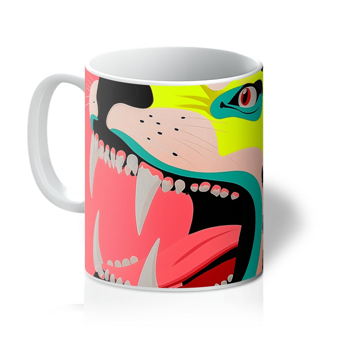 Boldly Sabre Tooth Cat Mug