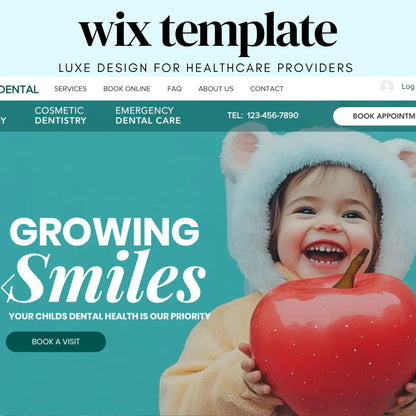 The Clinic  A Wix Website Template for Health Care Services