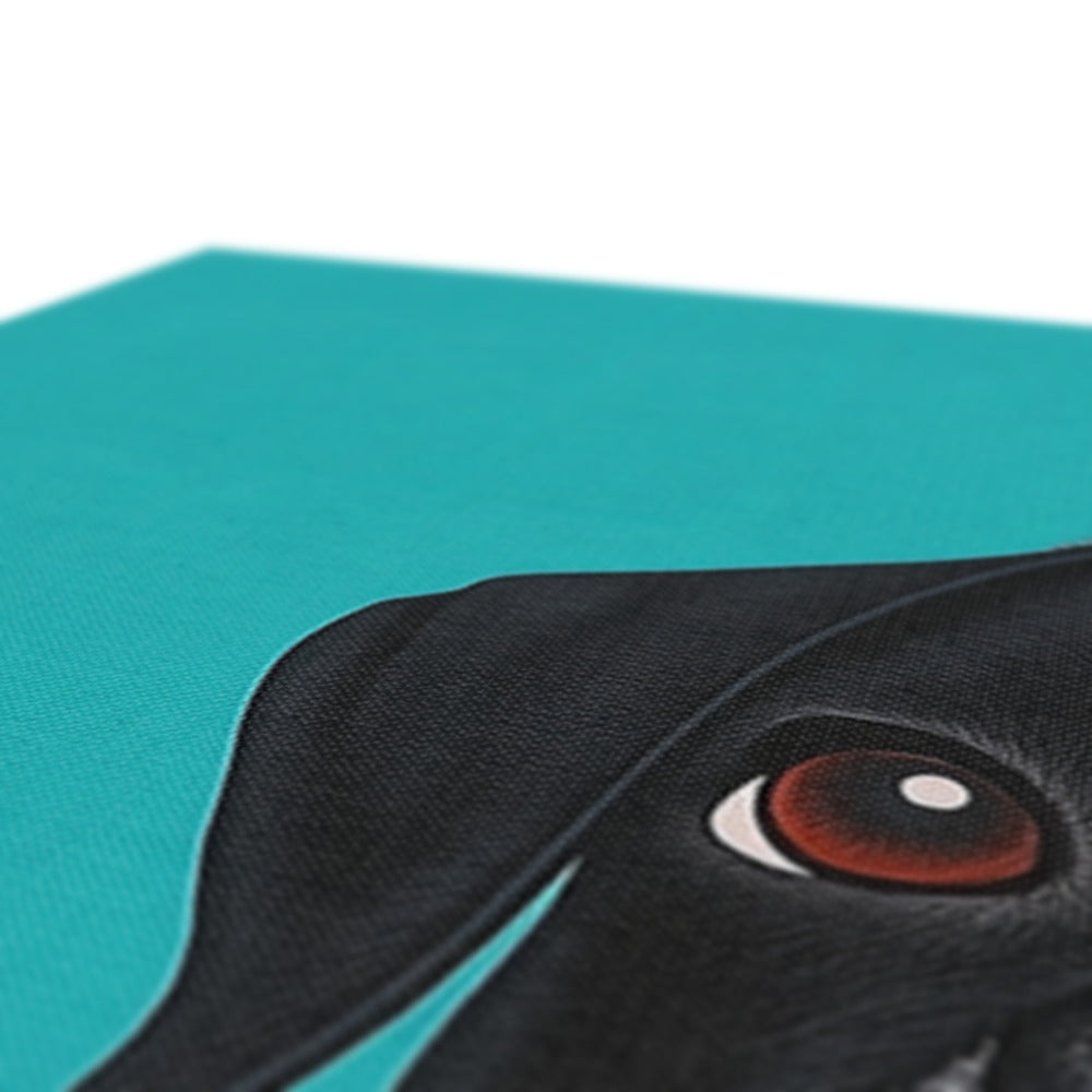 Eyes on the Pug Dog Canvas