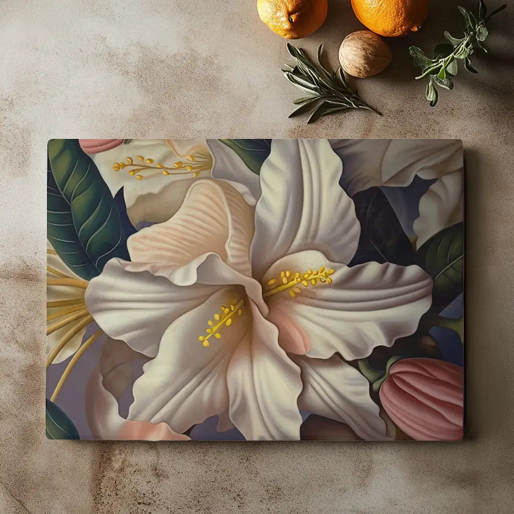 Tabla de cortar de vidrio Ayana Floral