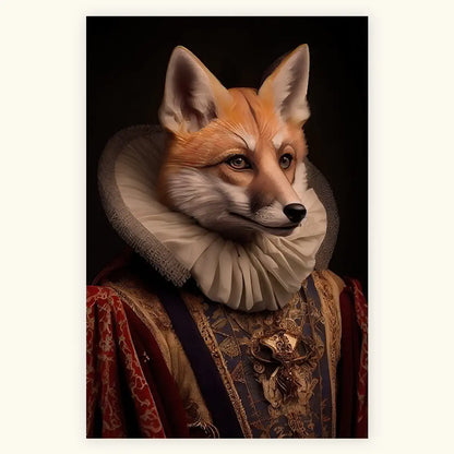 Fox Portrait Fine Art Print