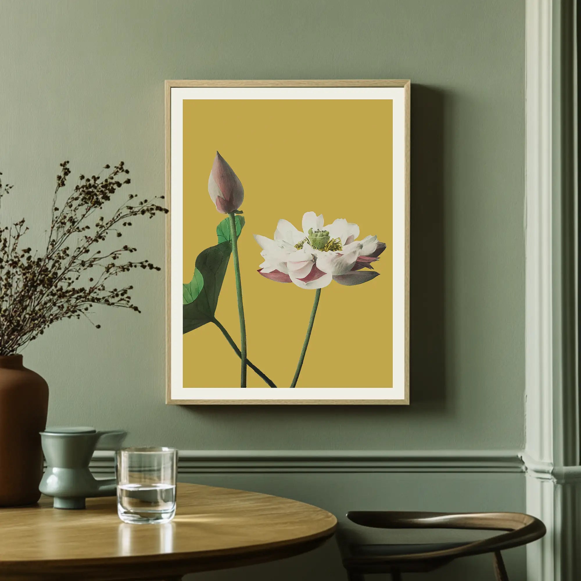 Lotus in Ochre | Ogawa Kazumasa