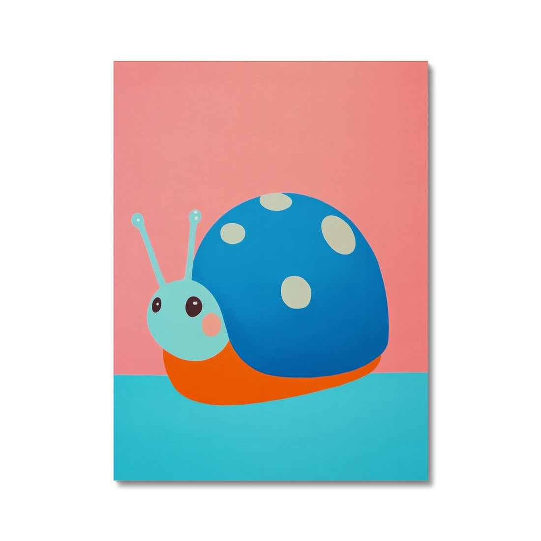 Mr Snail Canvas