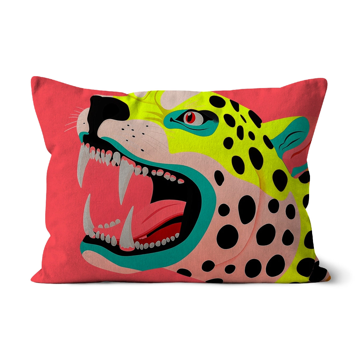 Boldly Sabre Tooth Cat Cushion