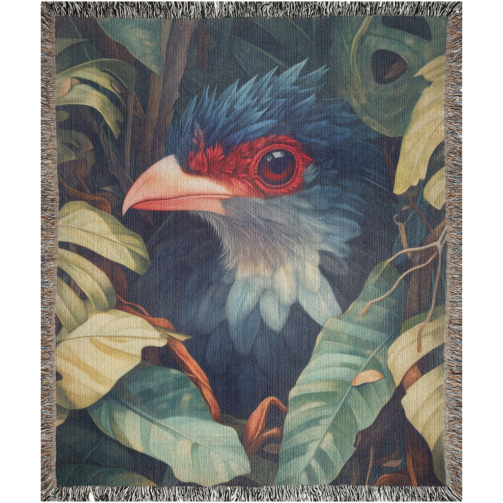 Birds Eye Cotton Woven Blanket