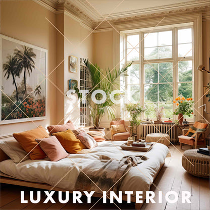 9 Luxus-Innenarchitektur-Lifestyle-Stockbilder | DIGITALER DOWNLOAD