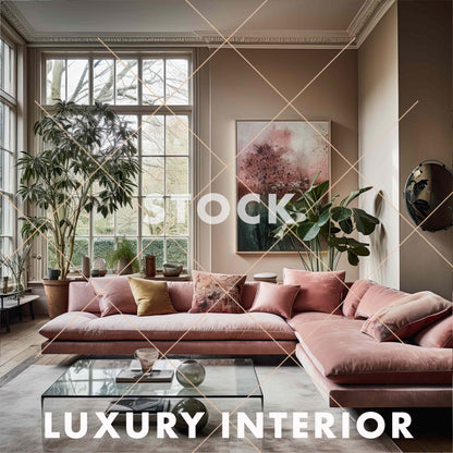 9 Luxus-Innenarchitektur-Lifestyle-Stockbilder | DIGITALER DOWNLOAD