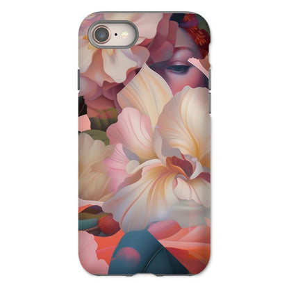 Floral Delphine Tough Phone Case