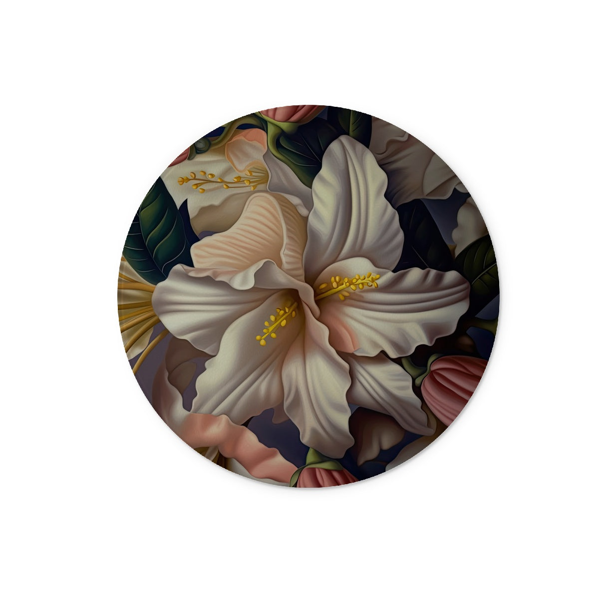 Florales Ayana-Glasschneidebrett