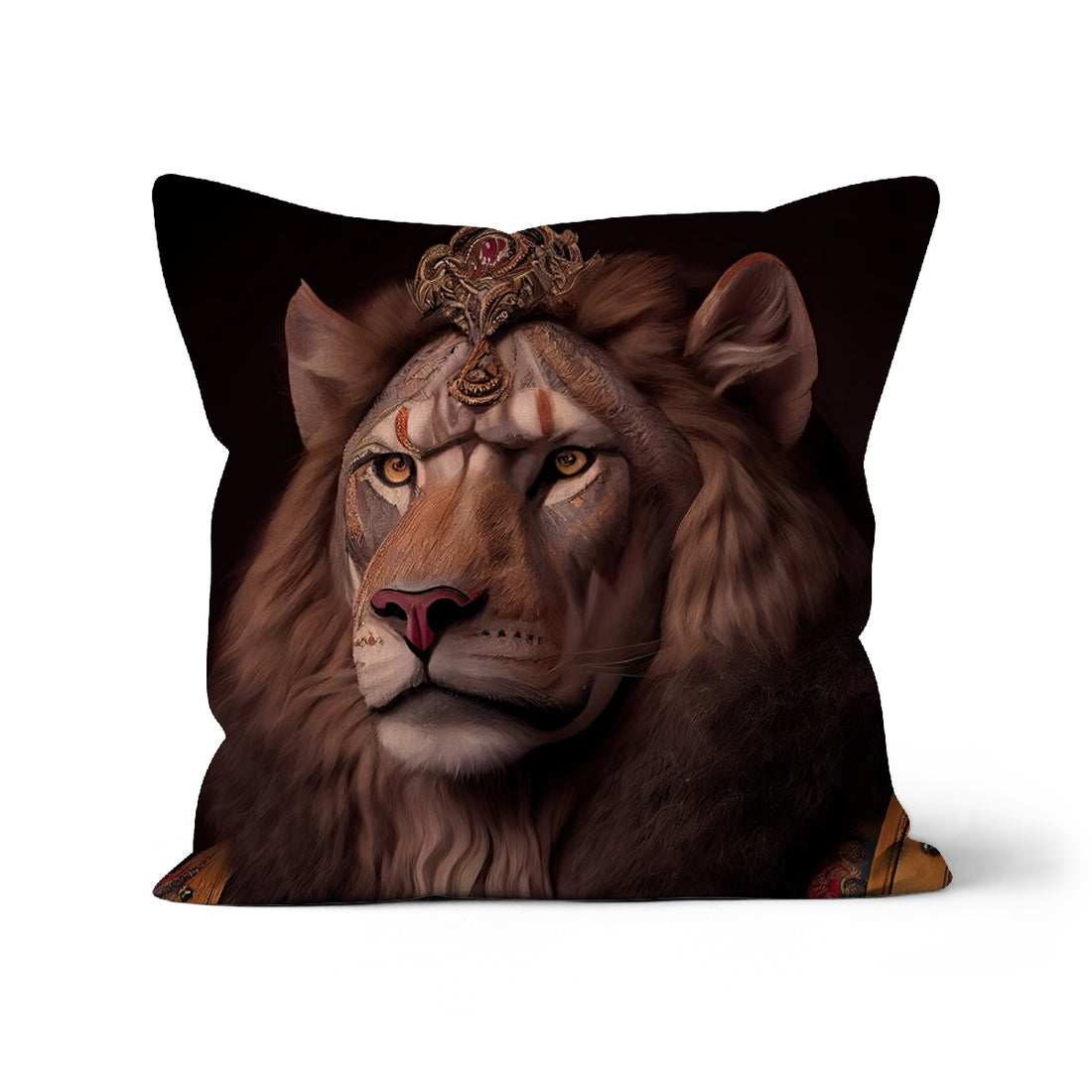 Lion Portrait Cushion