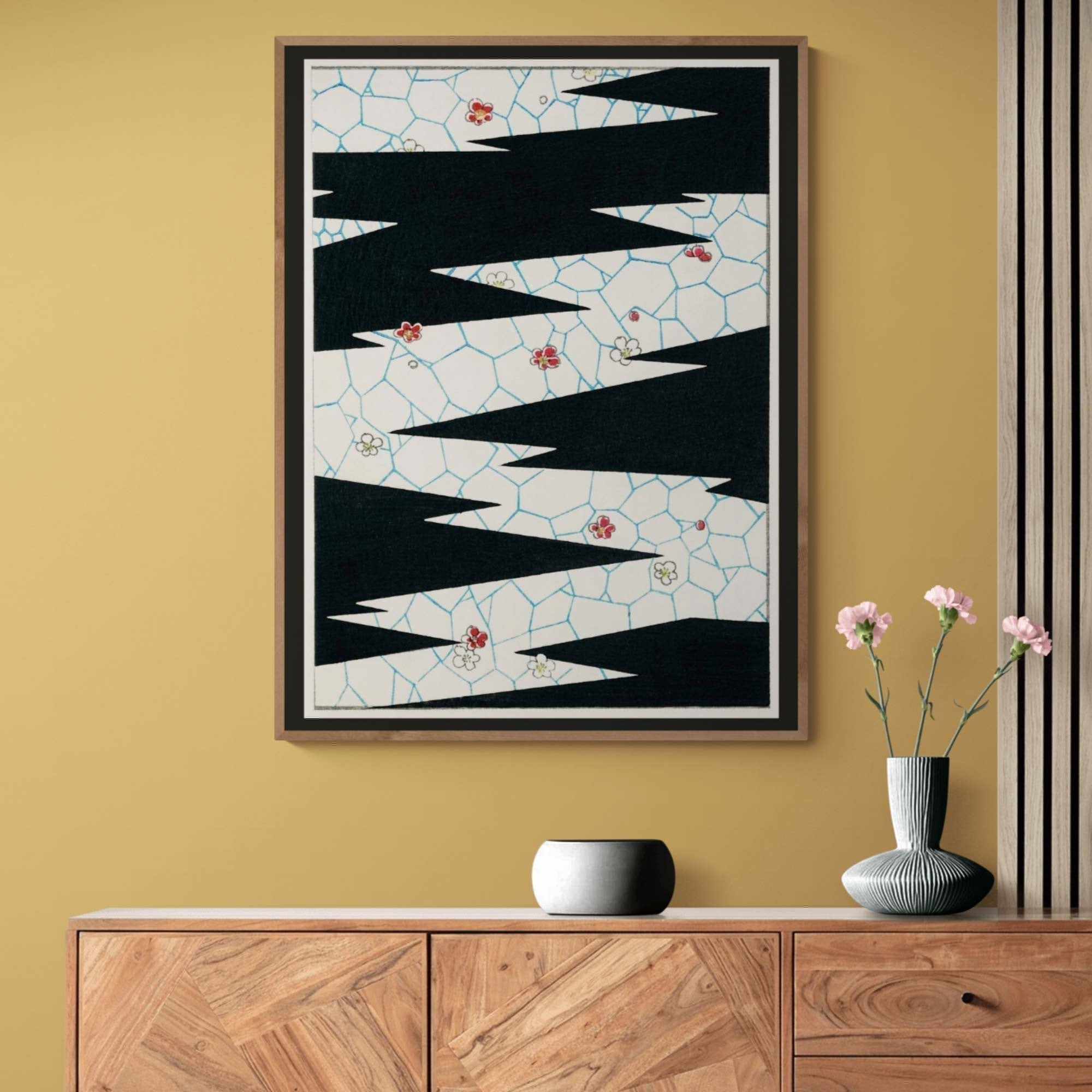Antique Flowers Set of 9 Digital Prints, 18th Century Floral